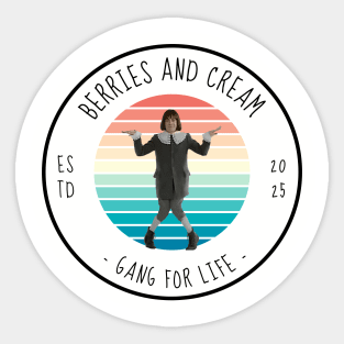 Berries and Cream Gang Sticker